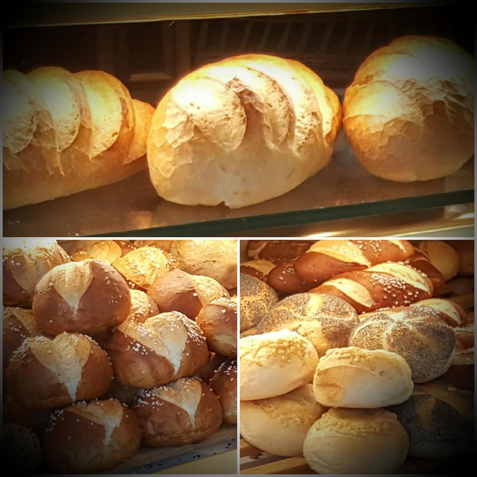 Brötchen aus dem Ofen